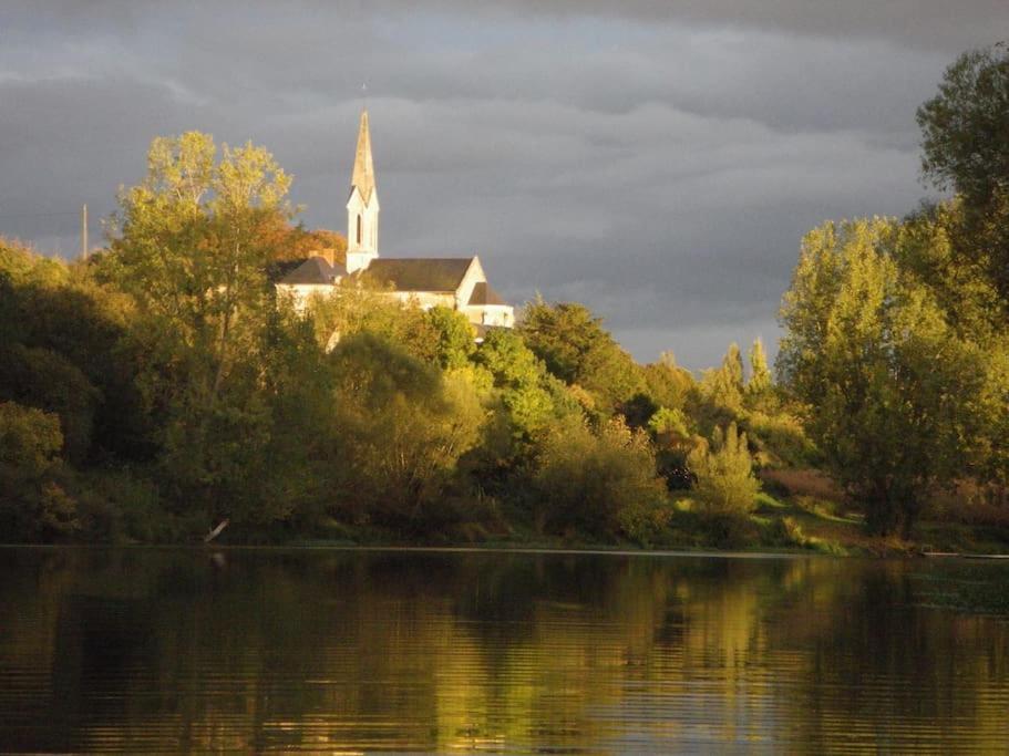 Maison De Bourg Paisible Parcay-sur-Vienne Eksteriør bilde