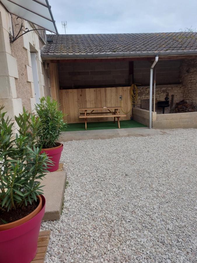 Maison De Bourg Paisible Parcay-sur-Vienne Eksteriør bilde